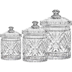 BỘ HŨ PHA LÊ GODINGER DUBLIN CANISTER, 3 CHIẾC