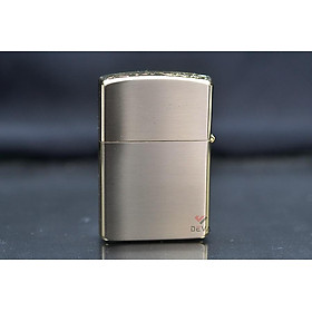 Vỏ Hột Quẹt Bật Lửa Zorro Z-91775C Xăng Đá Phiên Bản Giới Hạn Khắc Họa Tiết Cá Chép Cạnh Viền Cực Đẹp