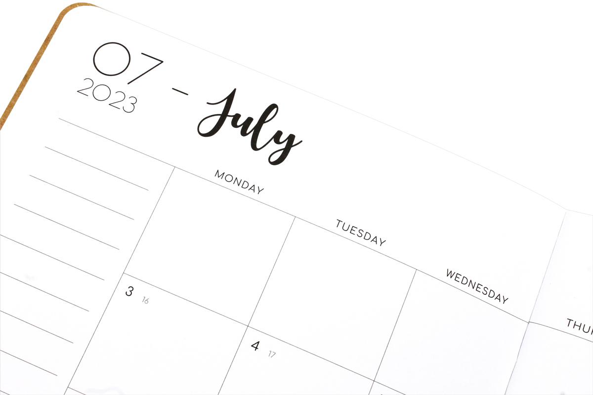 Sổ Kế Hoạch 18 Tháng SDstationery 48 Trang 120gsm: 07/2023 - 12/2024 - If You Can Dream It You Can Do It