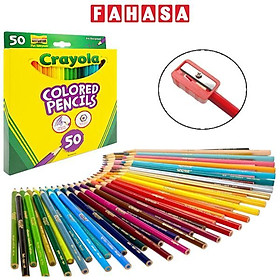 Bộ 50 Bút Chì Màu - Colored Pencil - Phiên Bản Mới - Crayola 682124