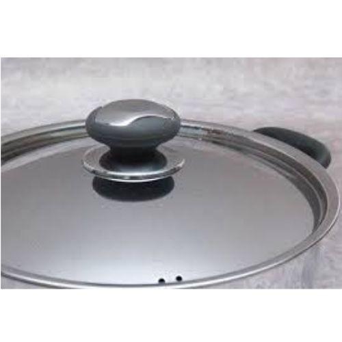 Nồi 3 đáy inox 430 Thân Cool Fivestar Standard quai silicon chống nóng nắp inox ( 20cm )