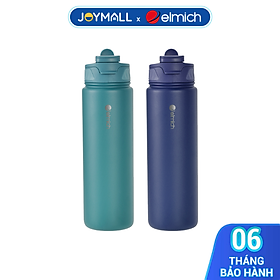 Bình Giữ Nhiệt Elmich 550ml EL8375 720ml EL8376, Hàng Chính Hãng, Inox 304, Nắp Mở 1 Chạm - JoyMall