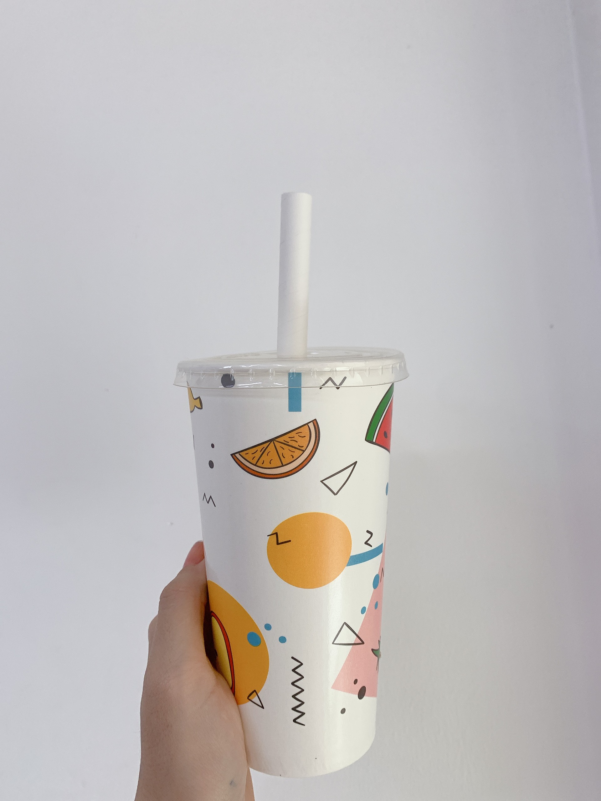 1000 ống hút giấy Clean Paper Straw 12mm x 197mm có bọc từng ống bảo vệ môi trường dùng cho trà sữa