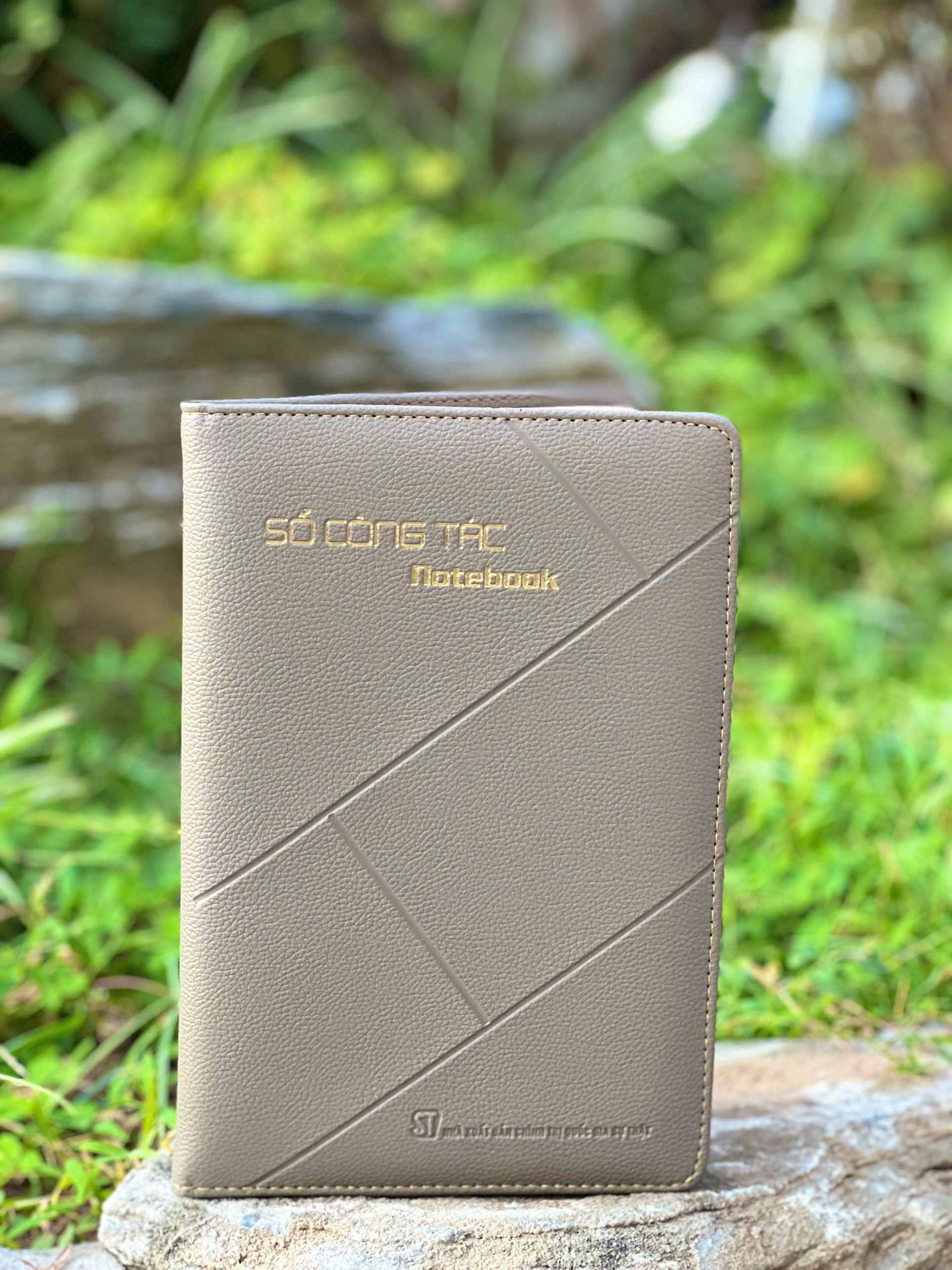 Sổ công tác bìa da (3 màu)