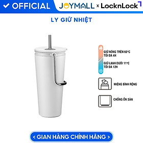 Bình giữ nhiệt Lock&Lock Bucket Tumbler LHC4268 LHC4269 540ml- Hàng chính hãng thép không gỉ quai xách tiện lợi- JoyMall