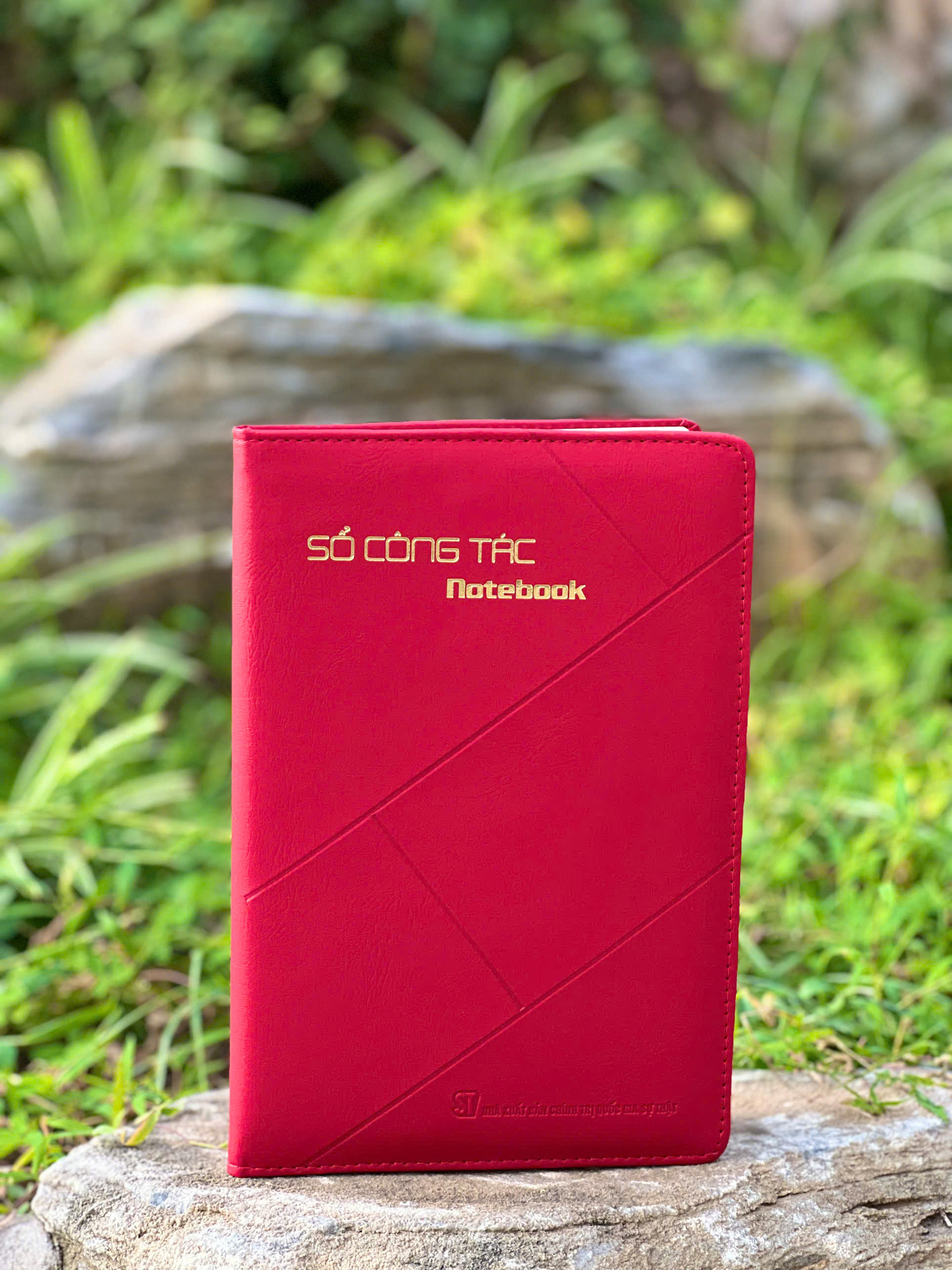 Sổ công tác bìa da (3 màu)