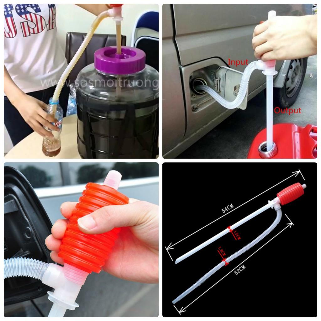 Ống hút chất lỏng hoặc hút xăng tiện dụng cho gia đình