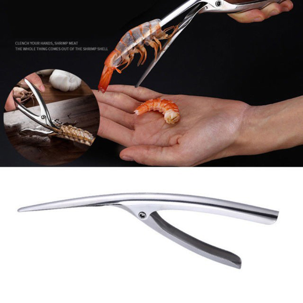 Dụng cụ tách vỏ tôm - Kẹp lột vỏ hải sản - Dụng cụ lọt vỏ tôm siêu nhanh - Dụng cụ rút chỉ tôm - HENRYSA