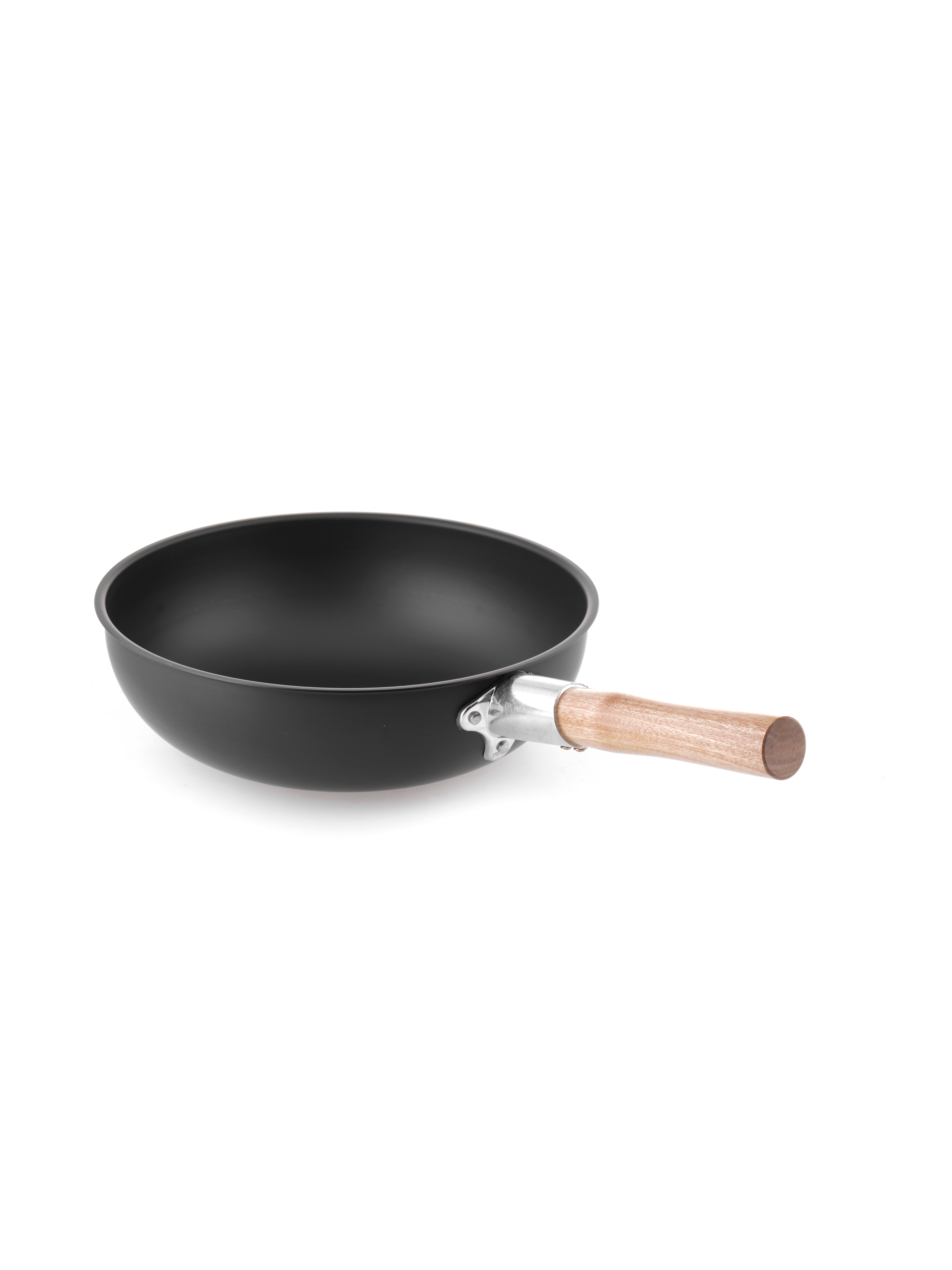 Chảo sâu lòng cán gỗ 32