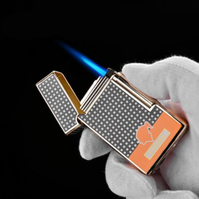 Vỏ Hột Quẹt Bật Lửa Khò Gas COB-169 thiết kế nhỏ gọn tiện dụng - dùng gas cao cấp (giao màu ngẫu nhiên)
