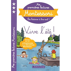 Sách tập đọc  tiếng Pháp - Mes Premieres Lectures Montessori Niveau 3, Vive L