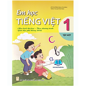 Sách - Em học Tiếng việt 1 - Tập 1 (học buổi thứ 2- theo chương trình GDPT 2018)