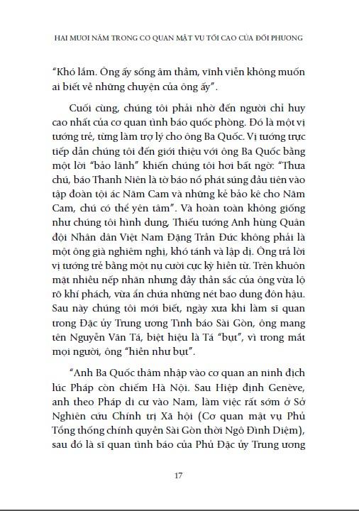 Ông Tướng Tình Báo Bí Ẩn Và Những Điệp Vụ Siêu Hạng