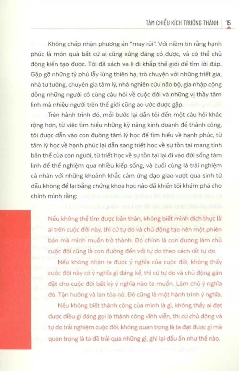 Tám Chiều Kích Trưởng Thành