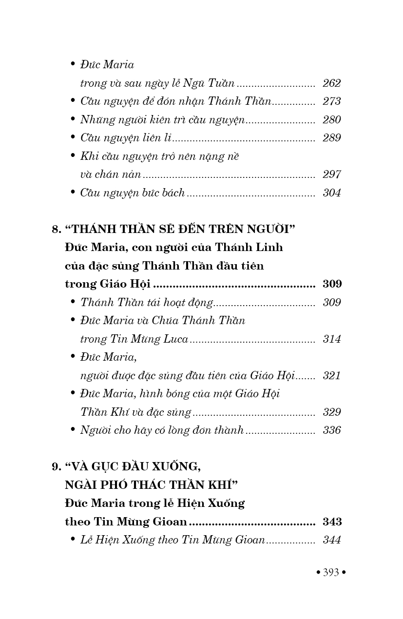 ĐỨC MARIA - TẤM GƯƠNG CHO GIÁO HỘI