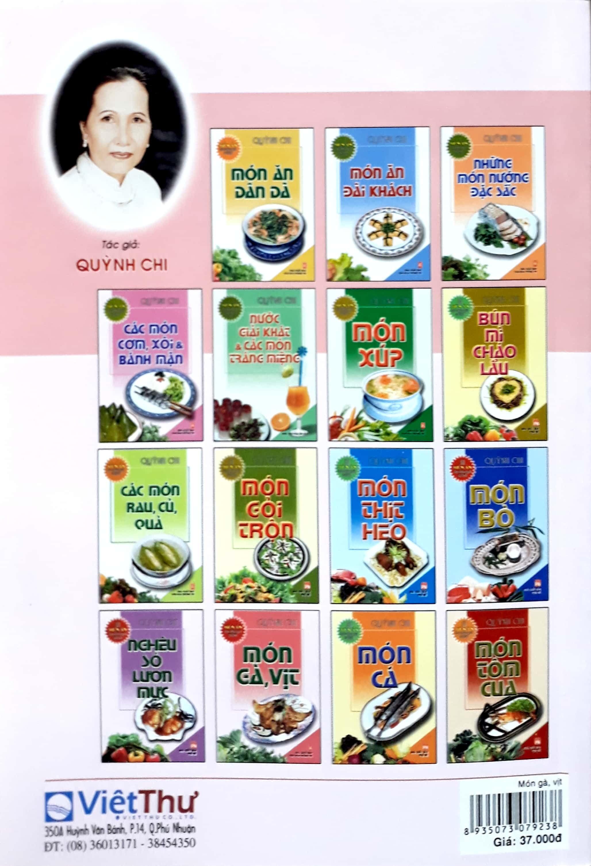 Món Ăn Được Ưa Thích - Món Gà, Vịt (Tái Bản)