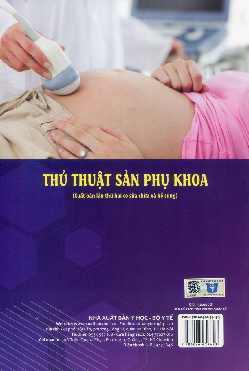 Sách - Thủ thuật sản phụ khoa 2023 (sách in mầu)
