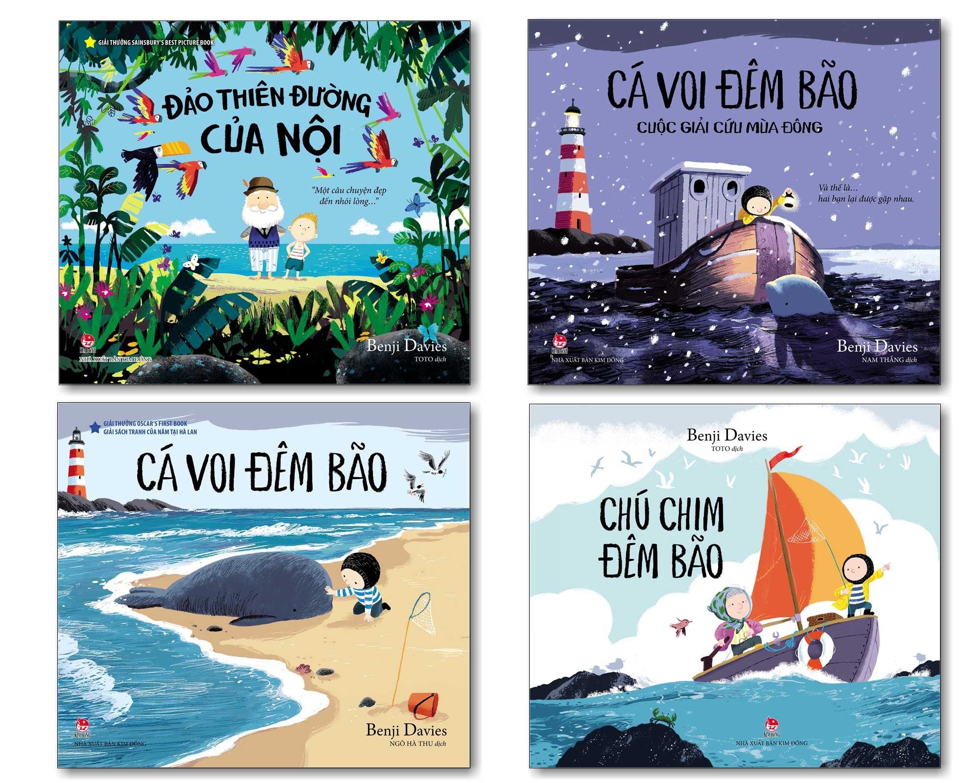 Combo Cá Voi Đêm Bão Và Các Câu Chuyện Khác (Trọn Bộ 4 Cuốn)