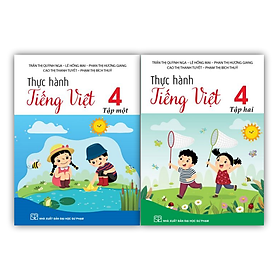Sách - Combo Thực hành tiếng việt 4 - tập 1 + 2 (KP)