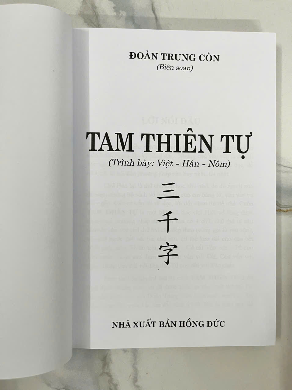 Tam Thiên Tự- Đoàn Trung Còn