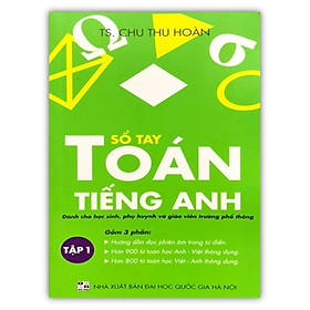 Sách - Sổ tay Toán - Tiếng Anh - Tập 1