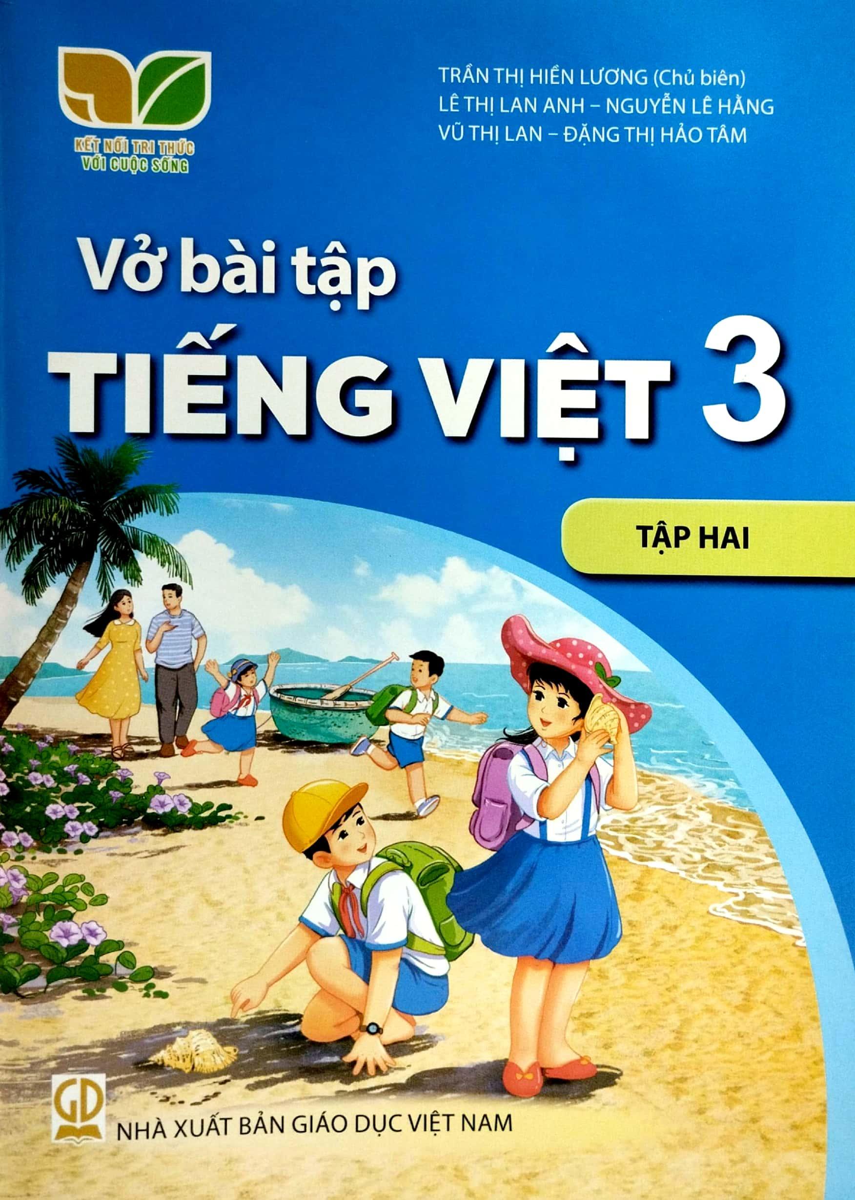 Vở Bài Tập Tiếng Việt Lớp 3 - Tập 2 (Kết Nối) (2023)