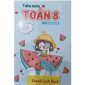 Sách - Takenote Toán 8