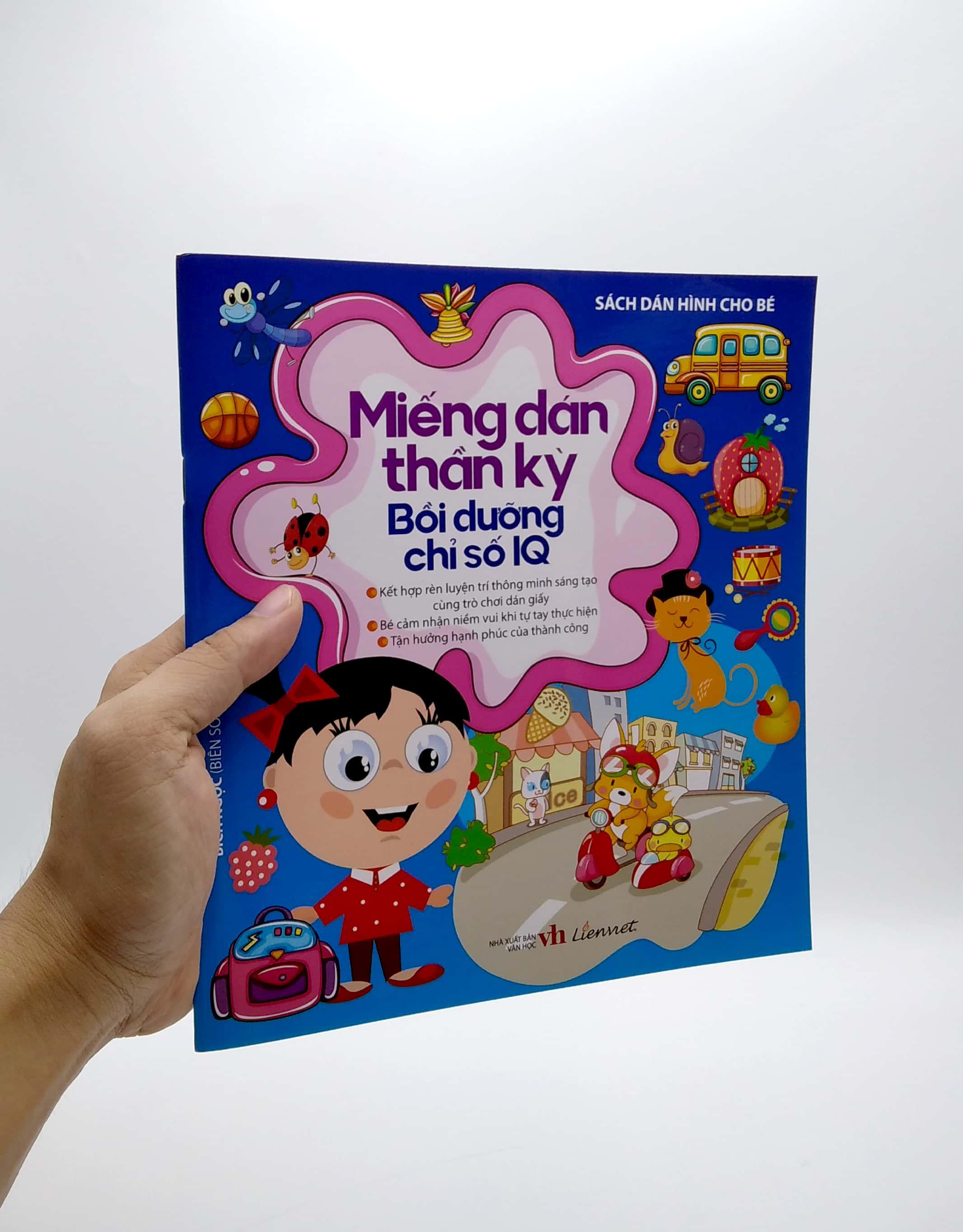 Sách Dán Hình Cho Bé - Miếng Dán Thần Kỳ - Bồi Dưỡng Chỉ Số IQ