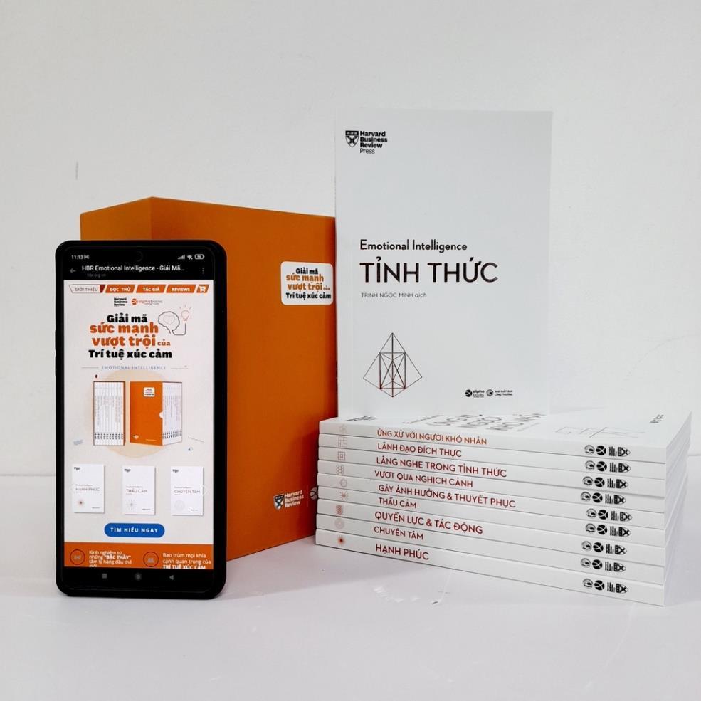 HBR Trí Tuệ Xúc Cảm - Emotional Intelligence (Bộ 10 Cuốn) - Bản Quyền