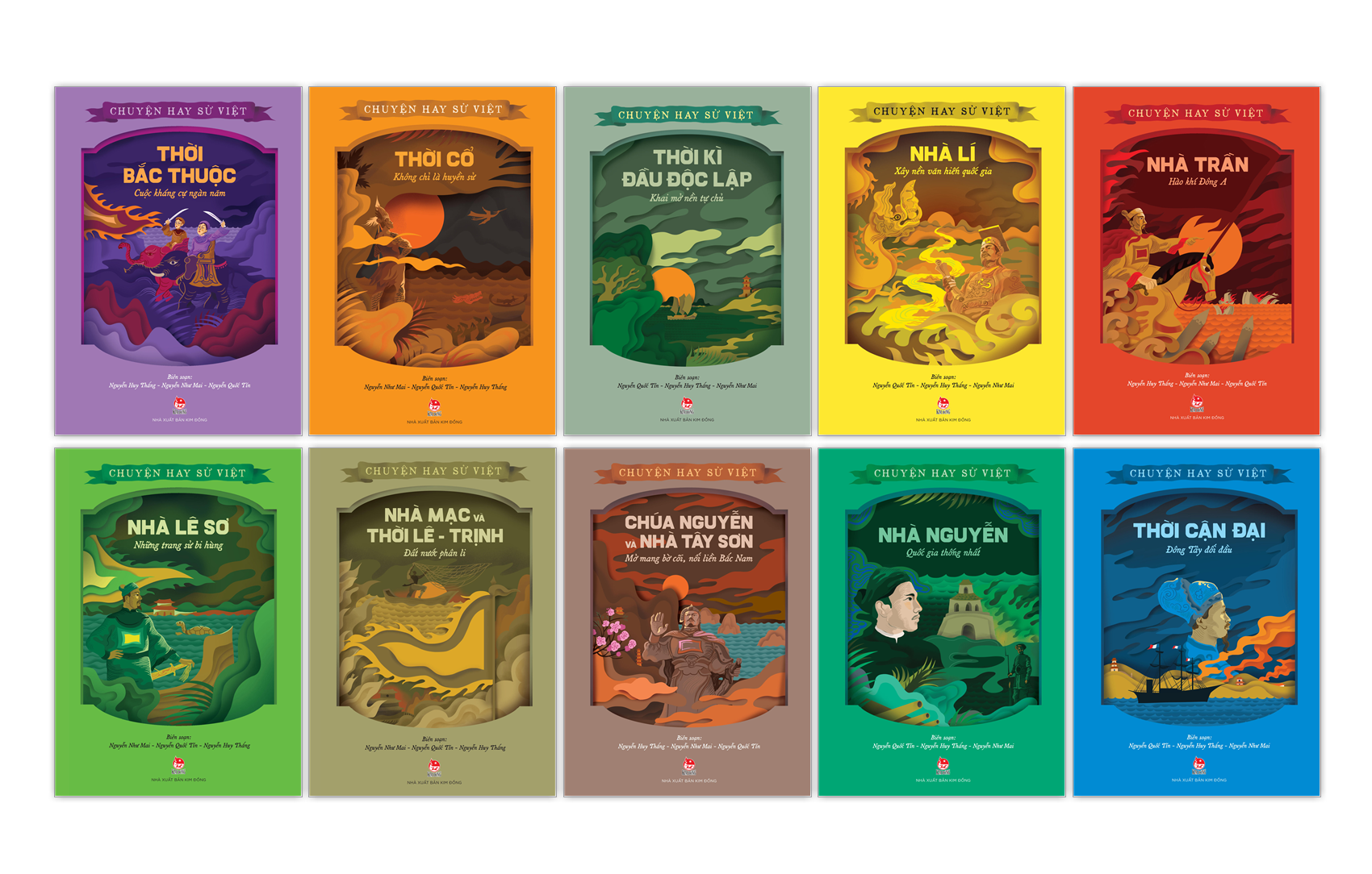 Boxset Chuyện Hay Sử Việt (Bộ 10 Cuốn)