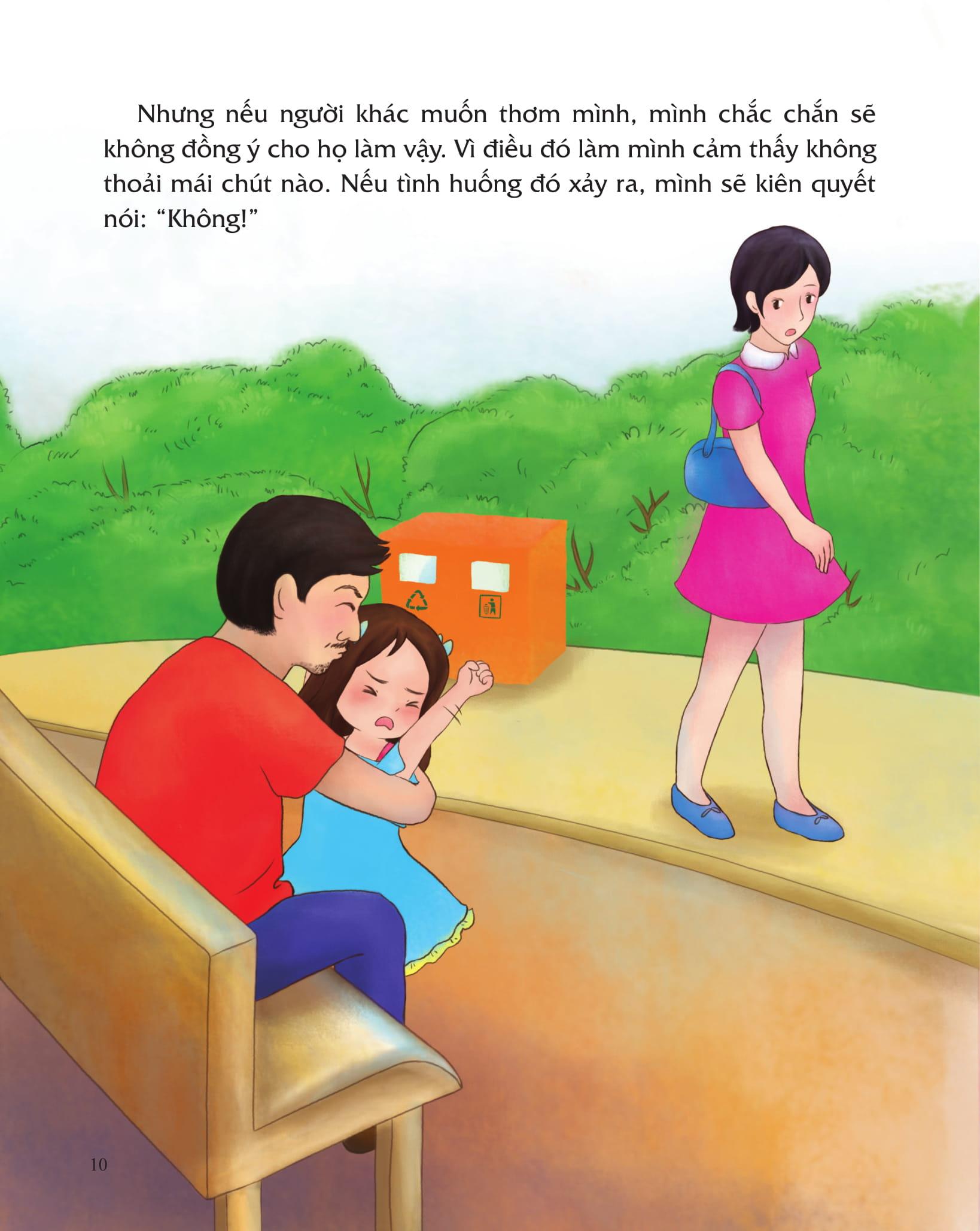 Giáo Dục Giới Tính Và Nhân Cách Dành Cho Bé Gái - Tớ Dũng Cảm Nói Không Với Kẻ Xấu! (Dạy Trẻ Cách Chống Lại Các Hành Vi Xâm Hại, Tự Bảo Vệ Bản Thân)