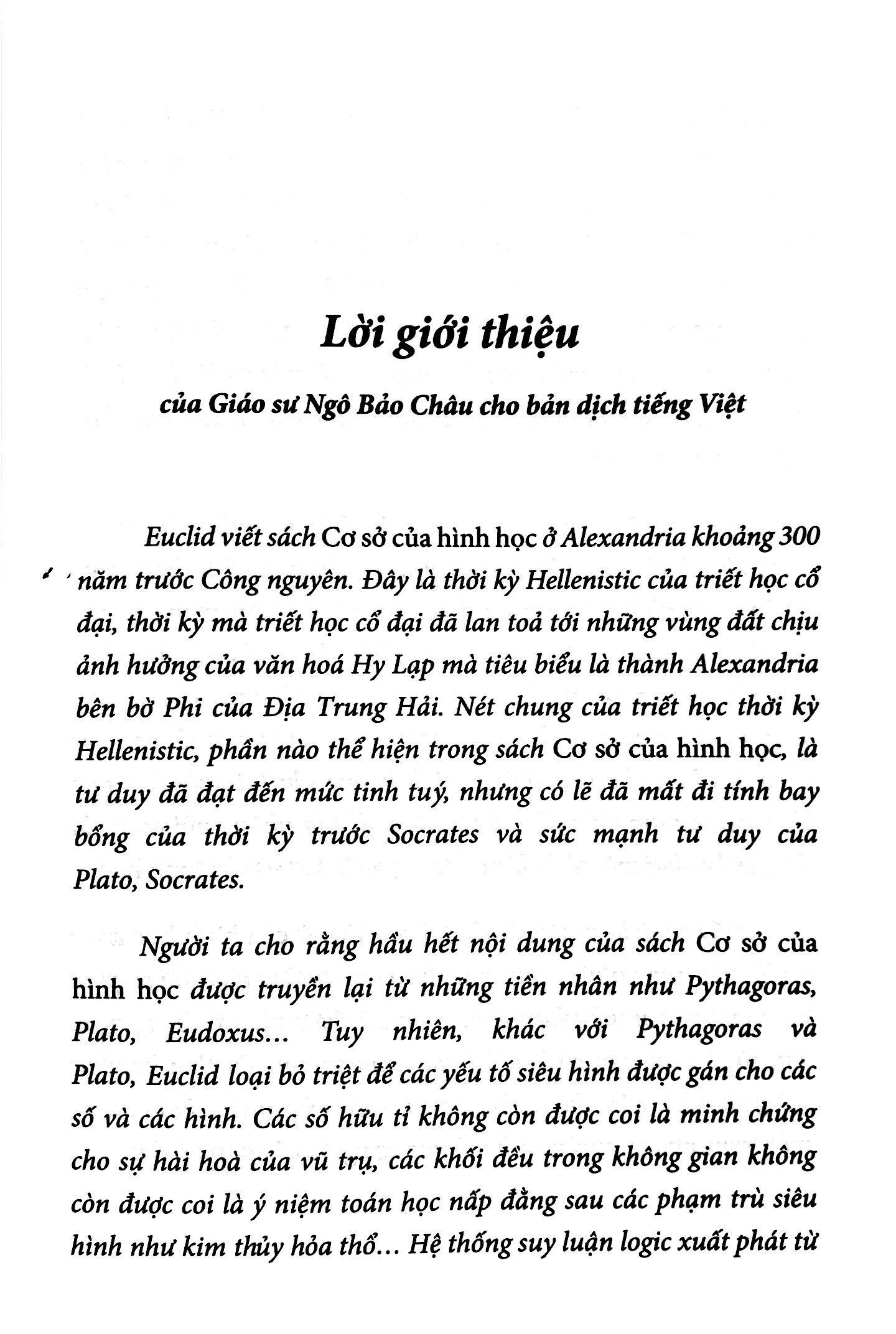 Cơ Sở Của Hình Học