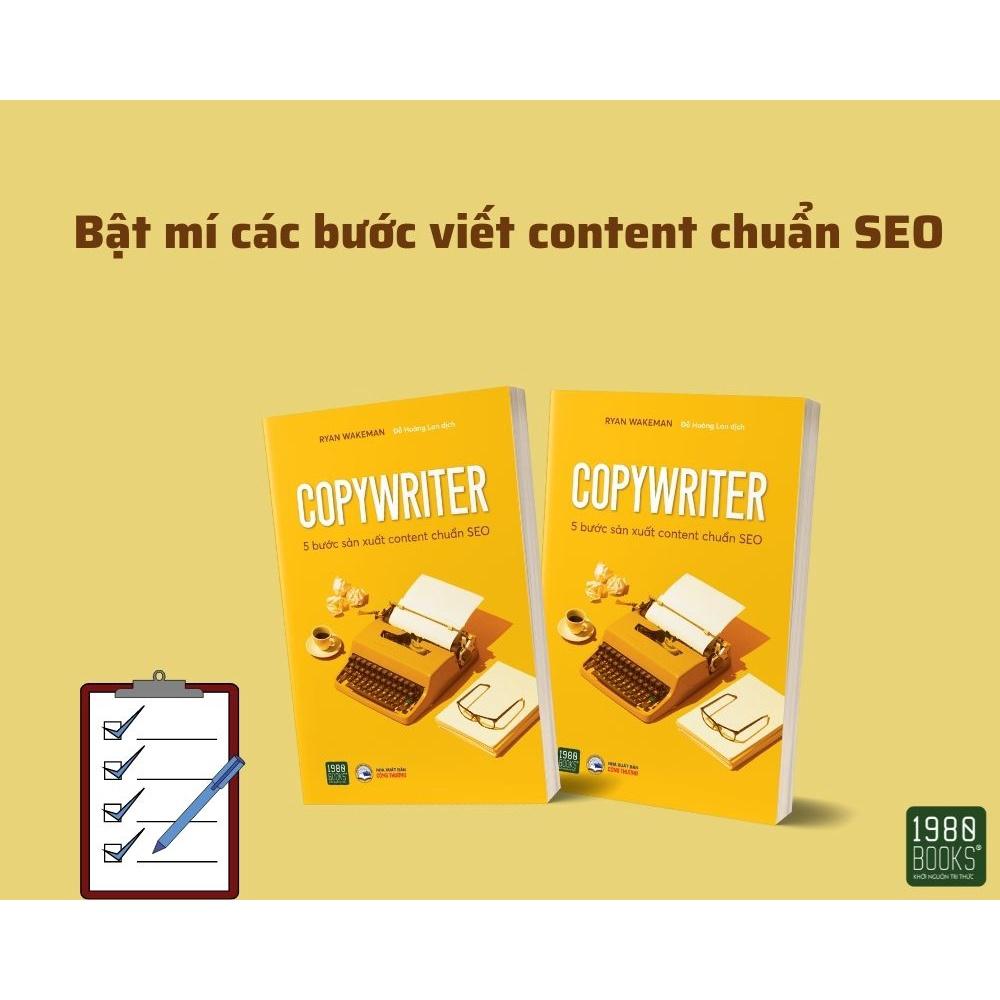 Sách Copywriter 5 Bước Sản Xuất Content Chuẩn SEO - BẢN QUYỀN
