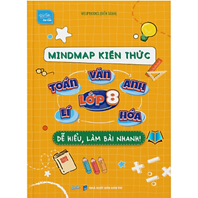 Mindmap kiến thức Toán Văn Anh Lí Hóa lớp 8 - Dễ hiểu, Làm bài nhanh!