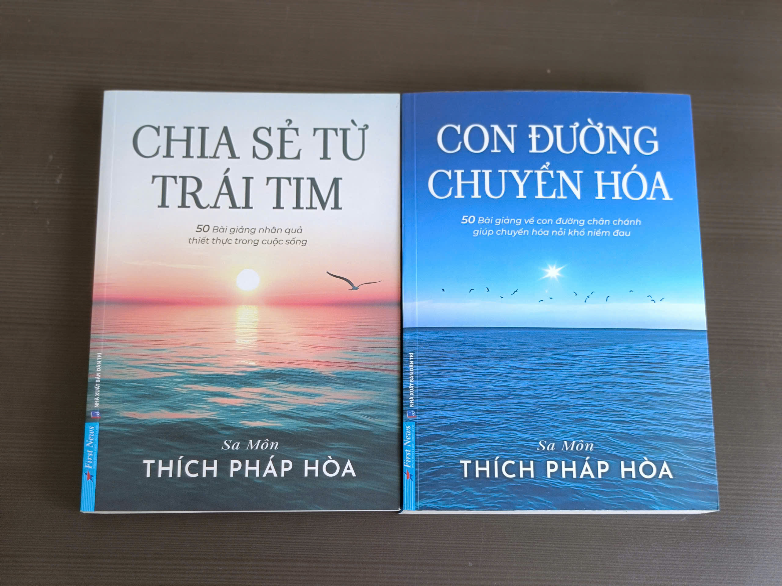 Bát Chánh Đạo (Bìa mềm) + Con Đường Chuyển Hóa + Chia Sẻ Từ Trái Tim (Thầy Thích Pháp Hòa)