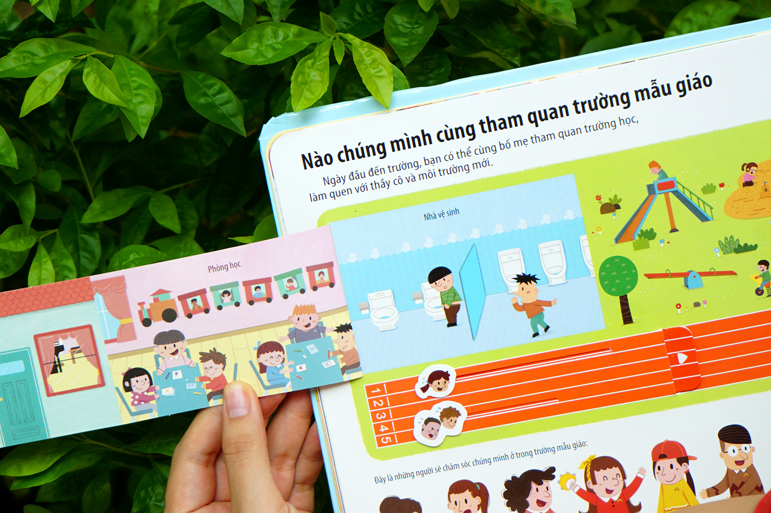 Sách Tương Tác Đinh Tị - Bách Khoa Kỹ Năng Sống Đa Tương Tác - Sách Lật Mở Chuyển Động Dành Cho Bé Từ 0-6 Tuổi (4 Chủ Đề)