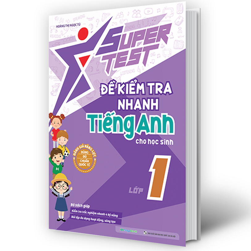 Super Test - Đề kiểm tra nhanh Tiếng Anh Lớp 1