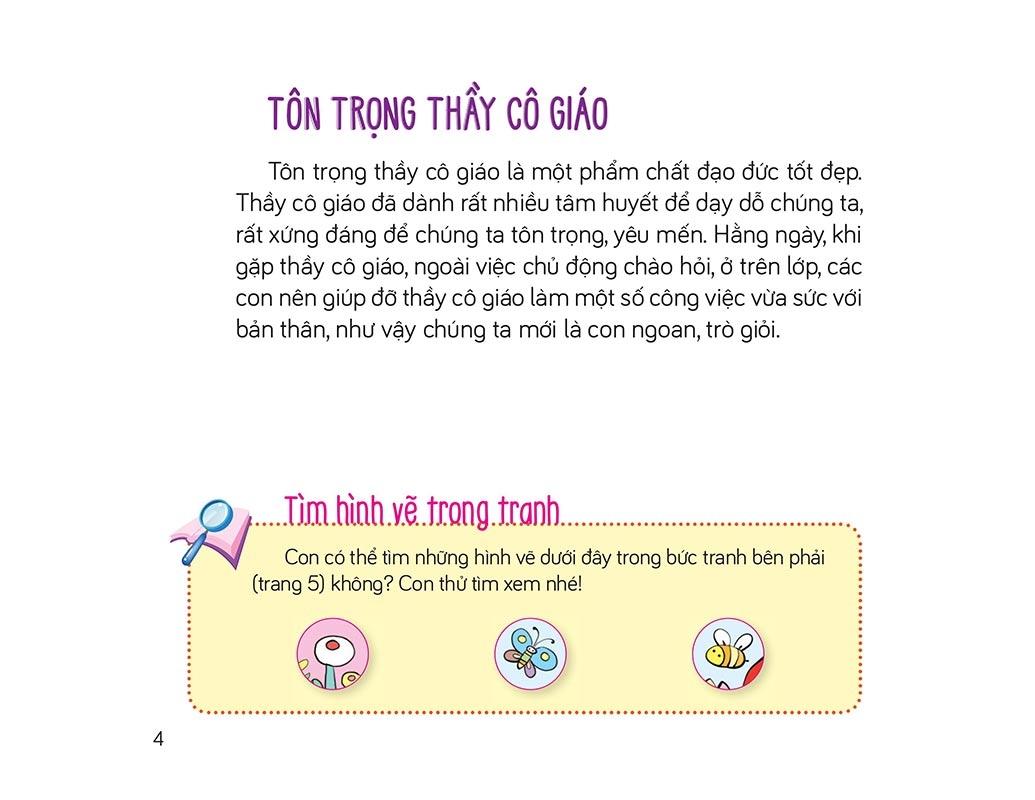 Cùng Con Trưởng Thành - Dạy Trẻ Hành Vi Tốt - Con Là Học Sinh Gương Mẫu