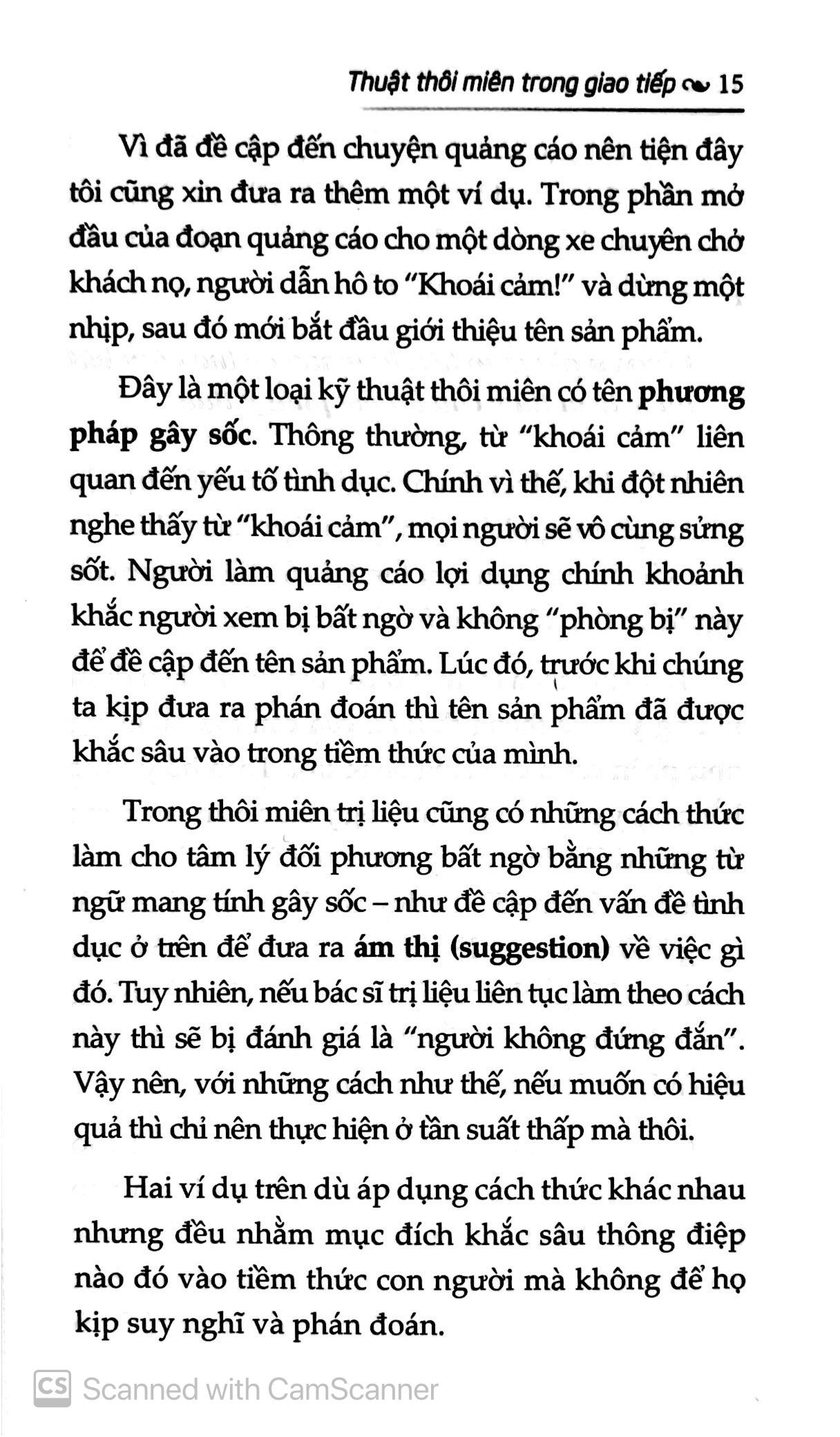 Thuật Thôi Miên Trong Giao Tiếp