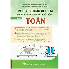 Sách Ôn luyện trắc nghiệm thi tốt nghiệp trung học phổ thông môn Toán