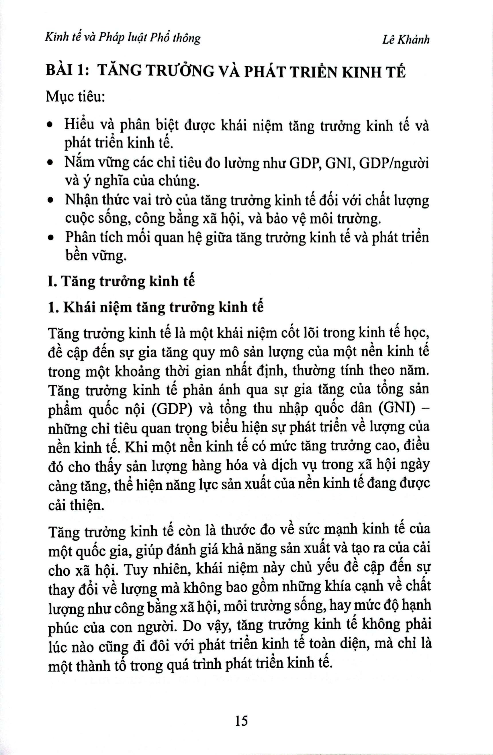 Sách - Kinh Tế Và Pháp Luật Phổ Thông 12