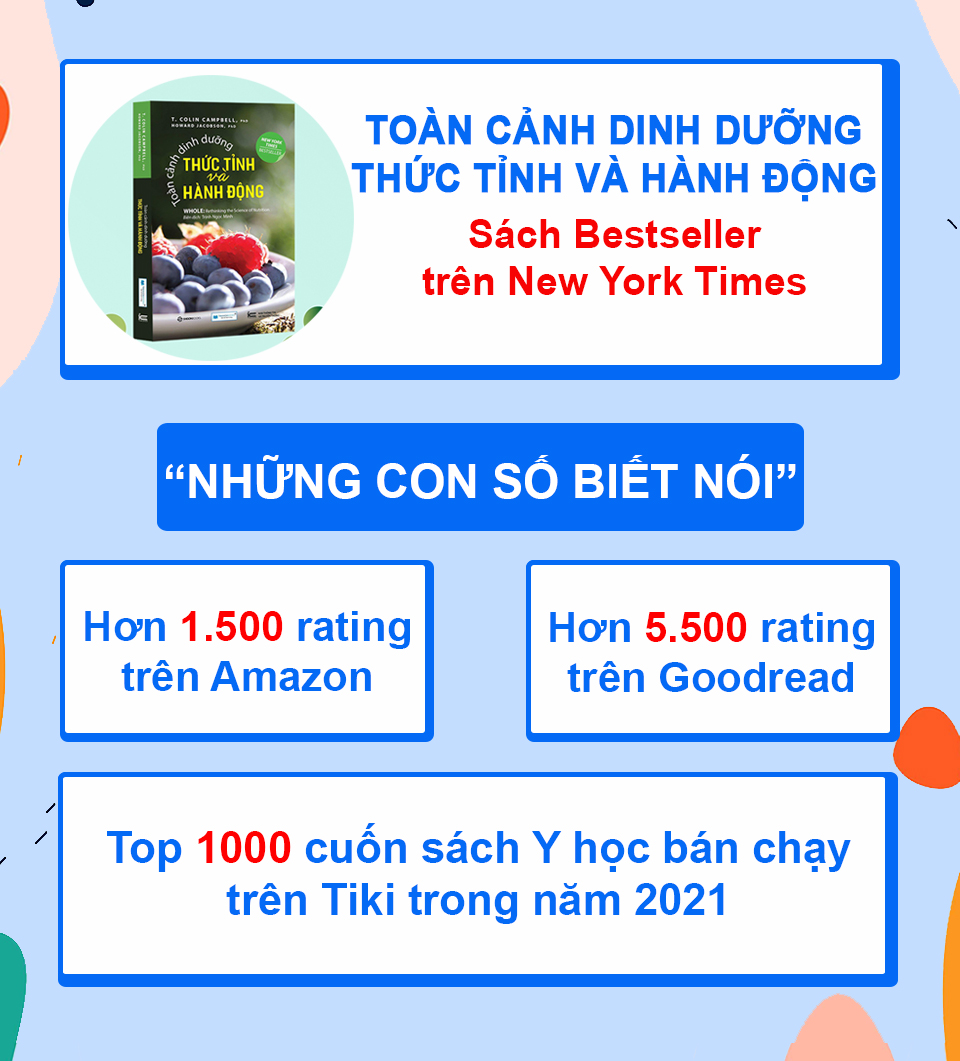 Combo 2 cuốn Bí mật dinh dưỡng (TB) + Toàn cảnh dinh dưỡng (TB)