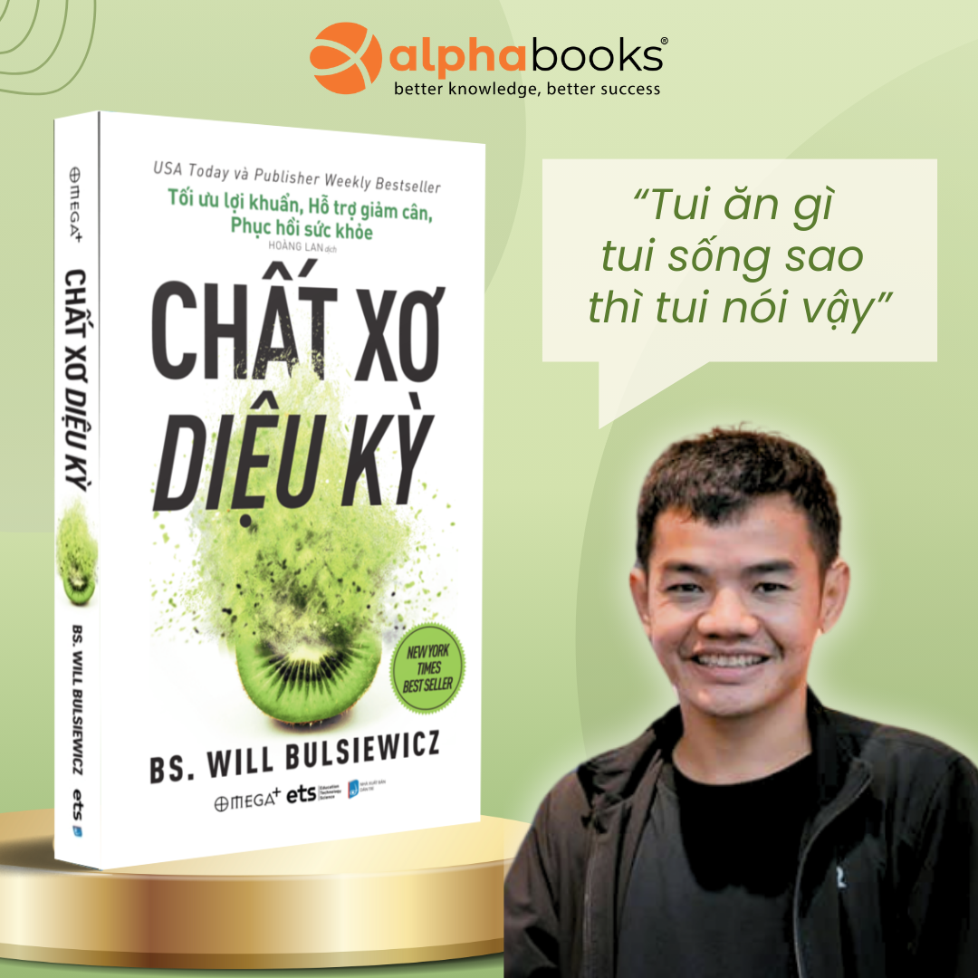 Combo Chất Xơ Diệu Kỳ - Tối Ưu Lợi Khuẩn, Hỗ Trợ Giảm Cân, Phục Hồi Sức Khoẻ + Giải Mã Bí Giảm Cân - The Obesity Code