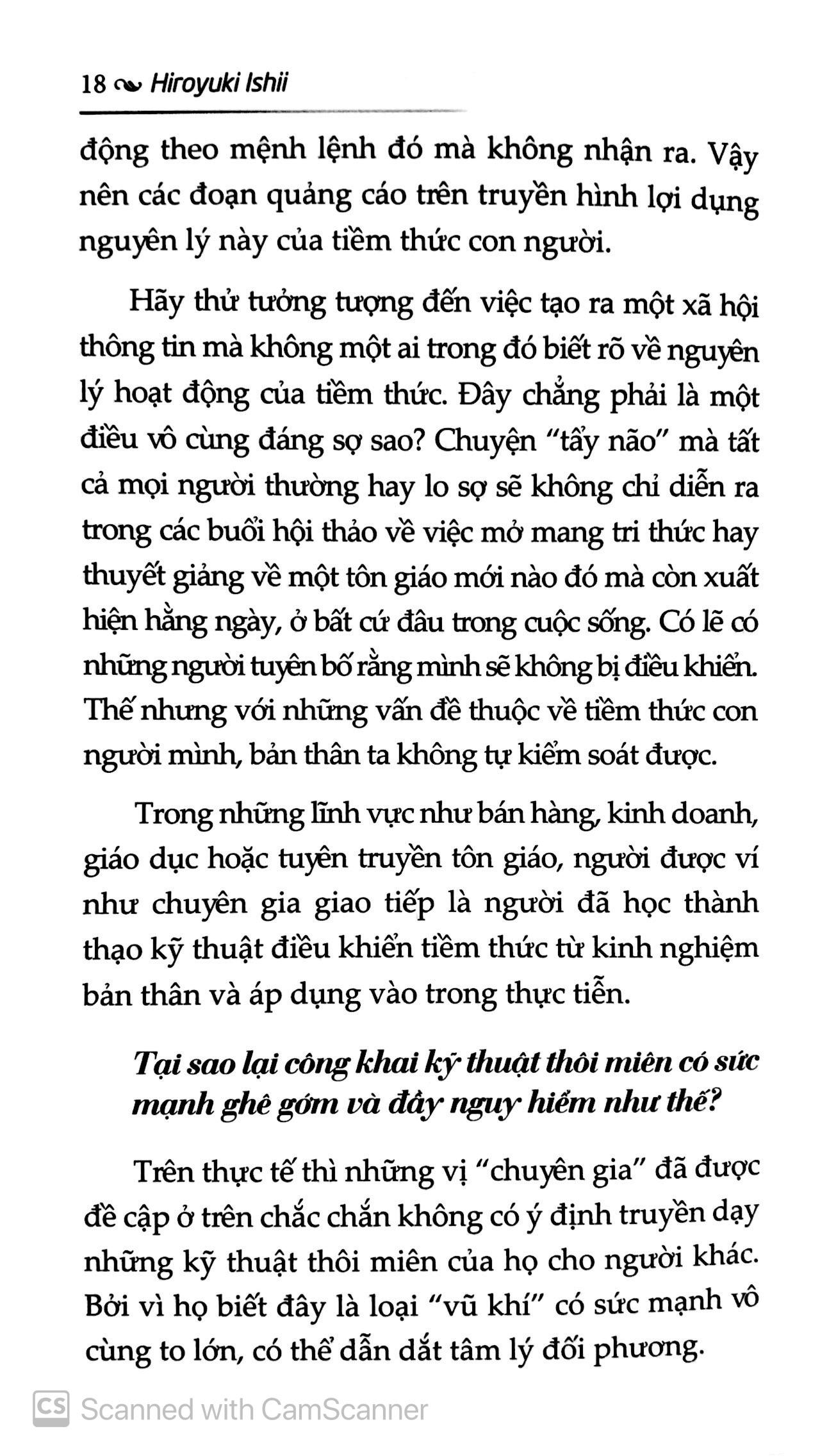 Thuật Thôi Miên Trong Giao Tiếp