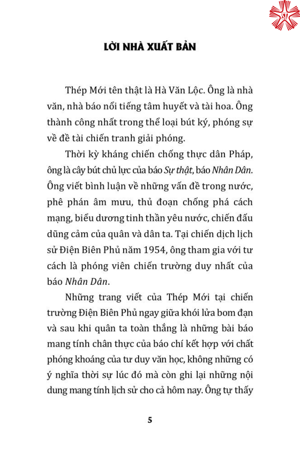Viết về Điện Biên Phủ