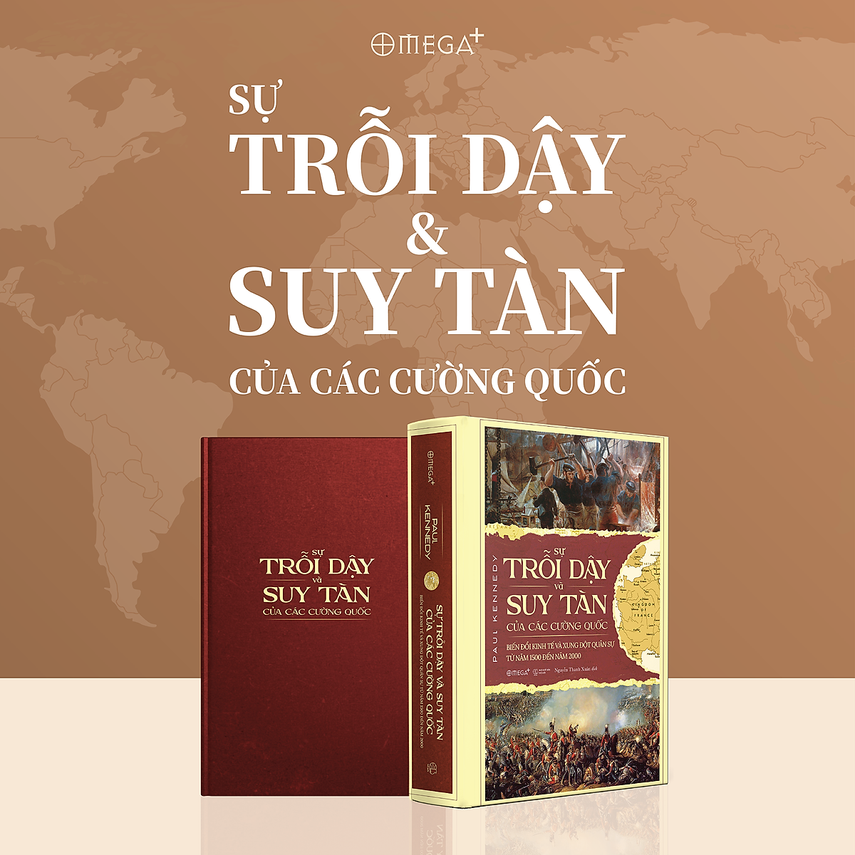 Sách Sự Trỗi Dậy Và Suy Tàn Của Các Cường Quốc (Tặng Kèm 2 Tranh Đặc Biệt) - BẢN QUYỀN