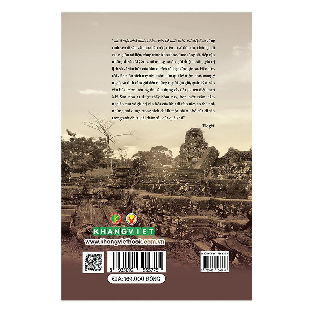 Sách - Mỹ Sơn Vùng Đất Thiêng Vương Quốc Cổ Champa - Khang Việt Book
