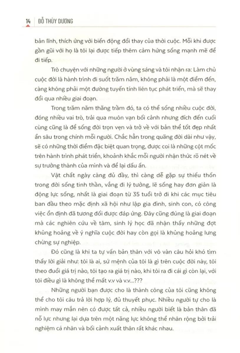 Tám Chiều Kích Trưởng Thành