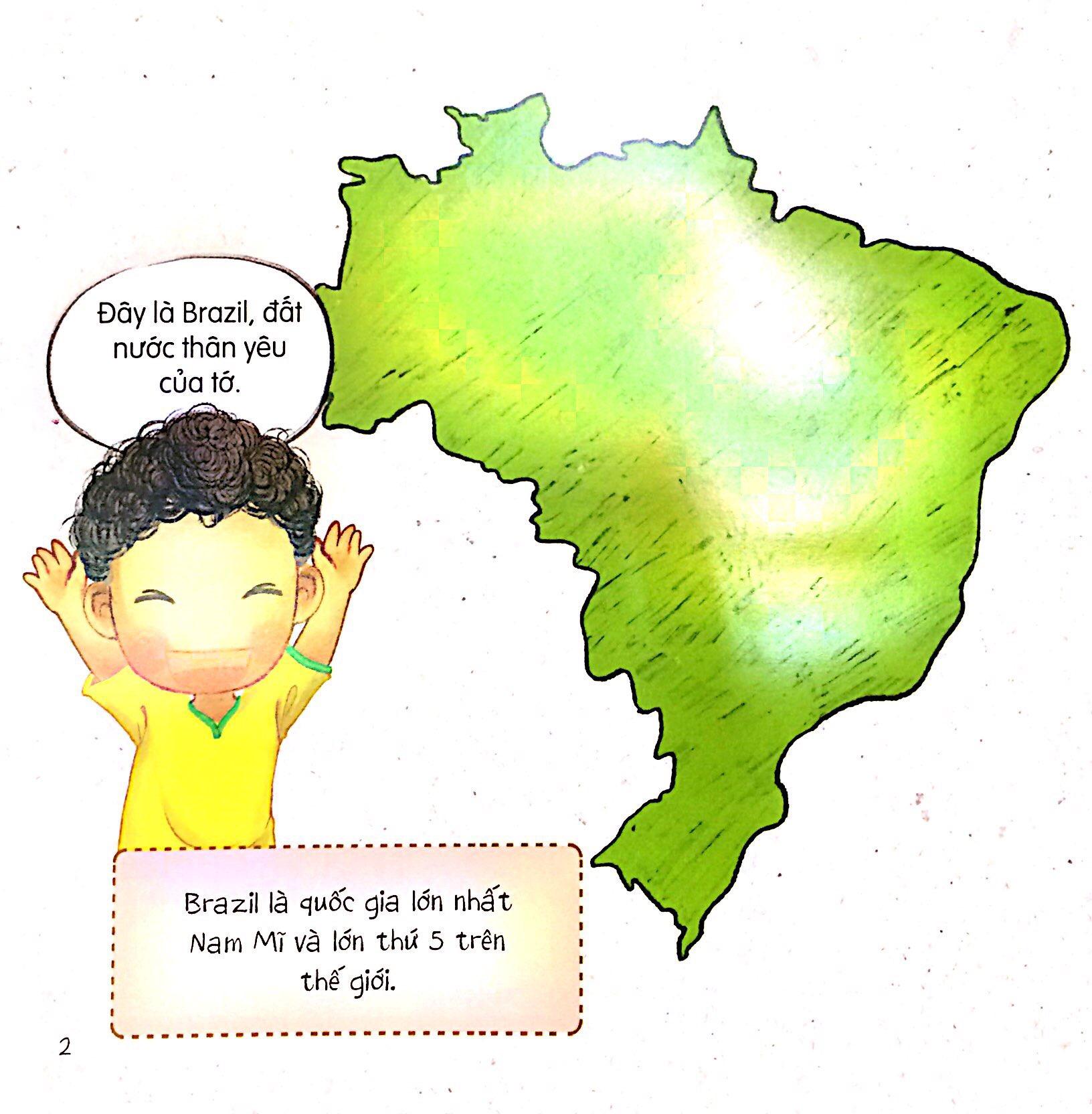 Vòng Quanh Thế Giới: Brazil (Tái Bản 2019)