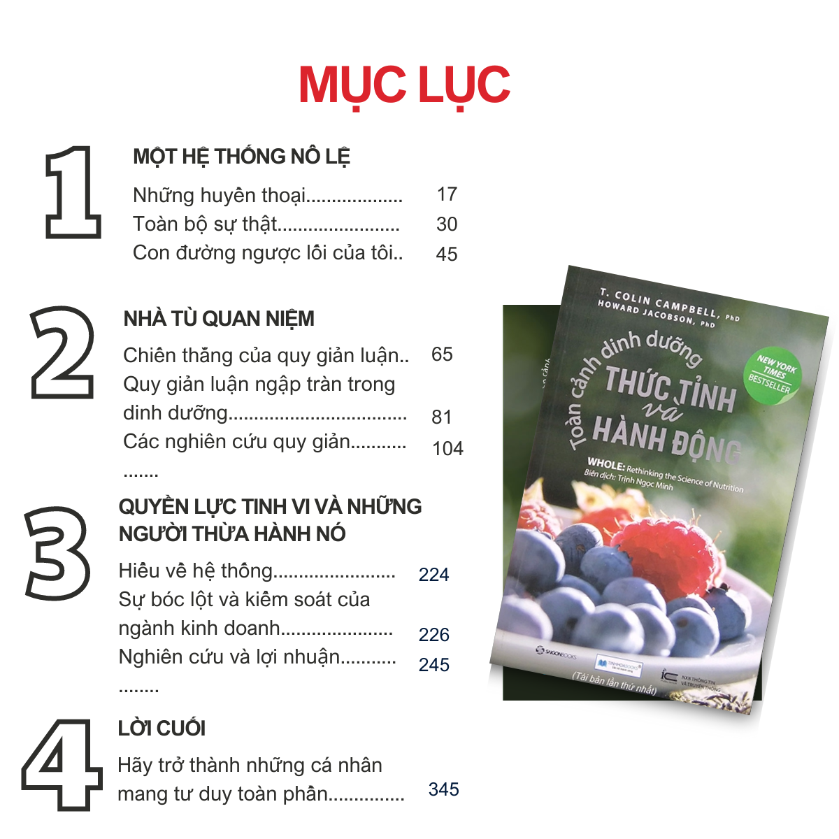 DINH DƯỠNG THÔNG MINH - CUỘC SỐNG AN LÀNH: Toàn cảnh dinh dưỡng + Ăn lành sống mạnh